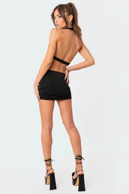 Mini vestido althea espalda descubierta de Edikted en Vestidos para argentina