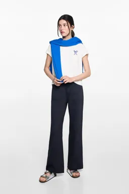 Remera algodón con lazo de Mango Teen en Remeras para argentina