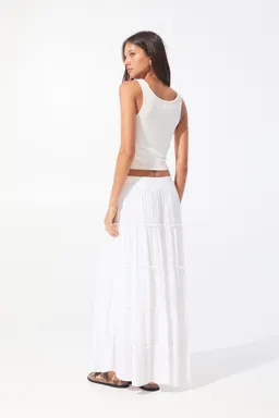 Falda midi paneles elástica de Pull&Bear en Faldas para argentina