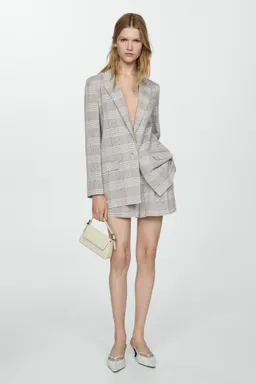 Blazer estampado cuadros de Mango en Blazers para argentina