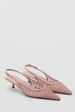 Zapato tacón mesh bolas de Mango en Zapatos con Tacos para argentina