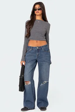 Top rayas charlee de Edikted en Tops para argentina