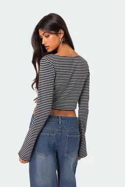 Top rayas charlee de Edikted en Tops para argentina