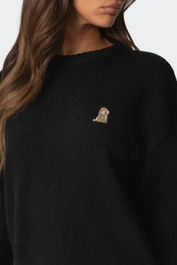 Sweater bordado puppy love de Edikted en Buzos y Sweaters para argentina