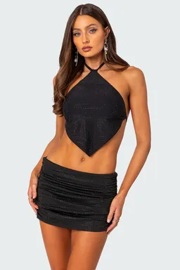 Top neomi con strass espalda descubierta de Edikted en Tops para argentina
