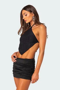 Top neomi con strass espalda descubierta de Edikted en Tops para argentina