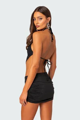Top neomi con strass espalda descubierta de Edikted en Tops para argentina
