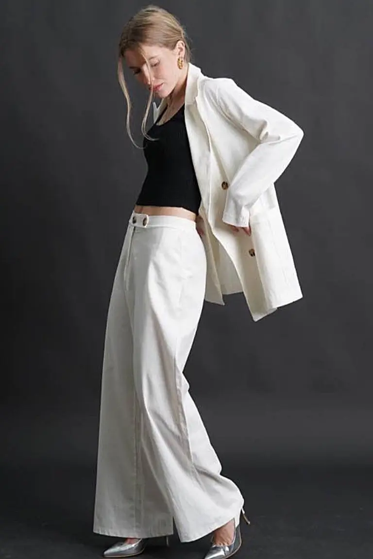 Pantalón Palazo Amplio de Hesed en Pantalones para argentina