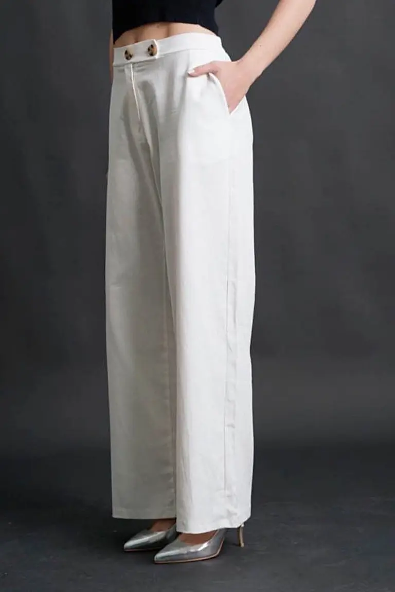 Pantalón Palazo Amplio de Hesed en Pantalones para argentina