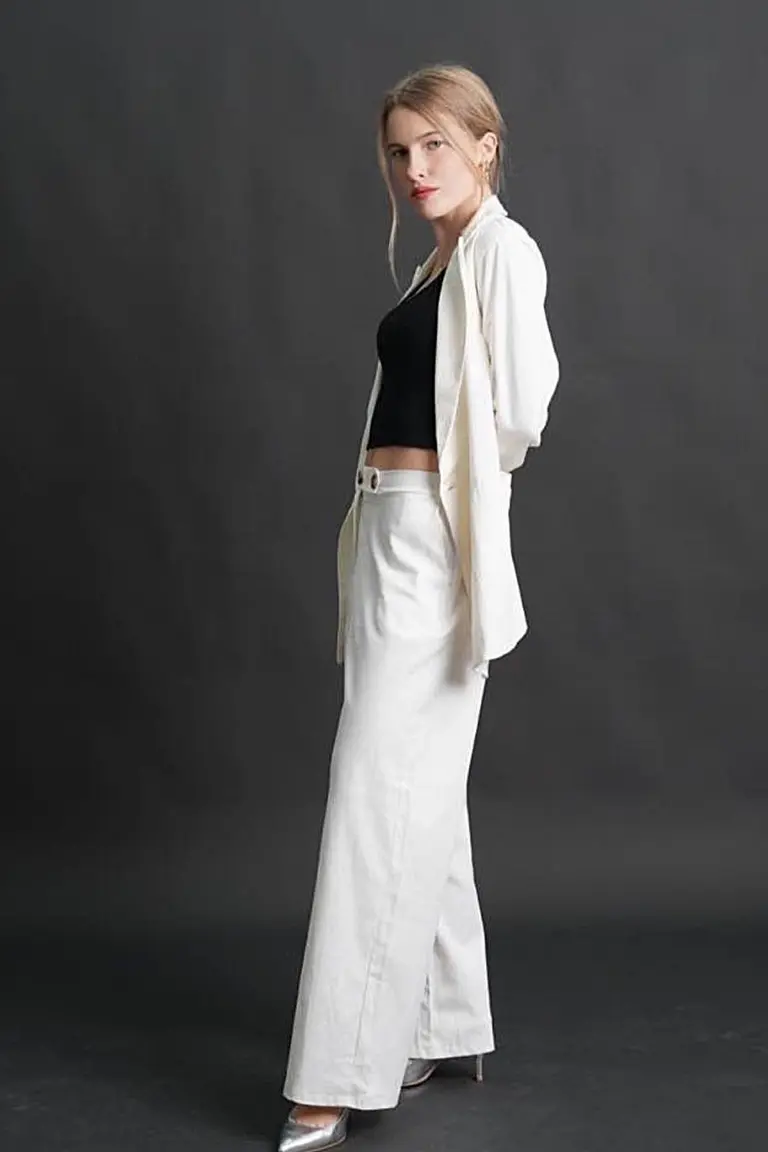 Pantalón Palazo Amplio de Hesed en Pantalones para argentina