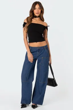 Top jess hombros descubiertos de Edikted en Tops para argentina