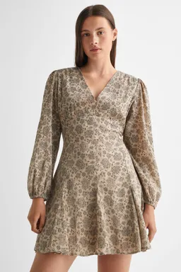 Vestido algodón estampado de Mango Teen en Vestidos para argentina