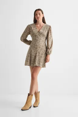 Vestido algodón estampado de Mango Teen en Vestidos para argentina