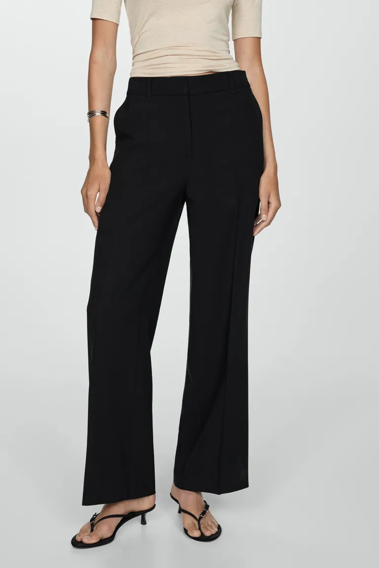 Pantalón pinzas wide leg de Mango en Pantalones para argentina