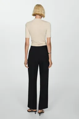 Pantalón pinzas wide leg de Mango en Pantalones para argentina