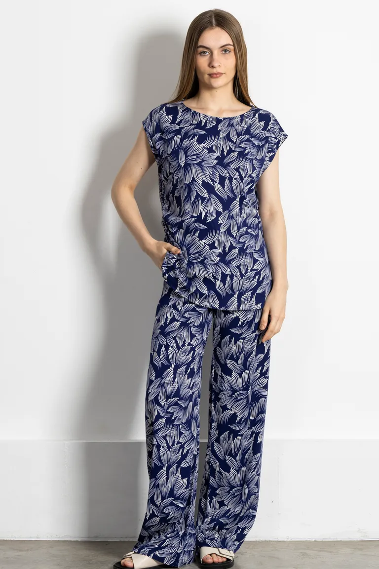 Blusa musculosa con estampado y frunces laterales en espalda de Kill en Blusas para argentina