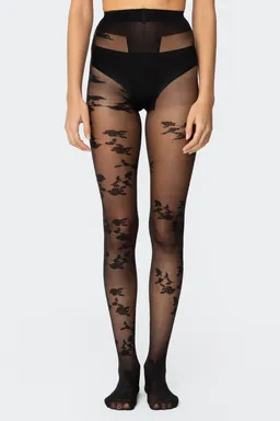 Medias panty florales de Edikted en Ropa Interior y Medias para argentina