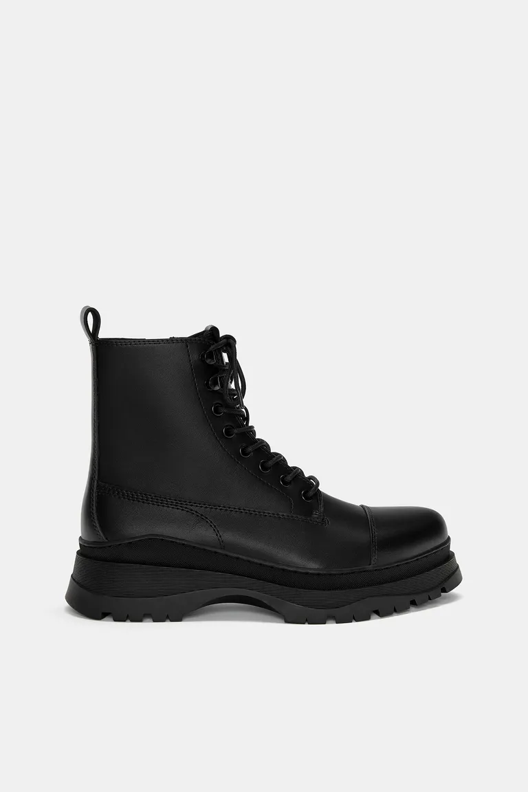 Botas acordonadas forradas de Pull&Bear en Botas y Borcegos para argentina