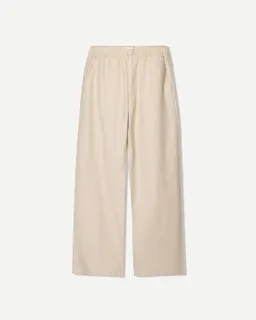 Pantalón wide leg jogger lino de Bershka en Pantalones para argentina
