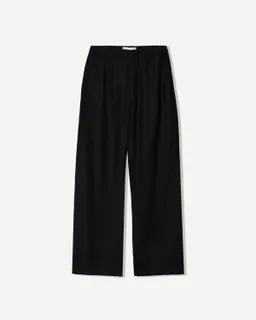 Pantalón wide leg jogger lino de Bershka en Pantalones para argentina