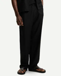 Pantalón wide leg jogger lino de Bershka en Pantalones para argentina