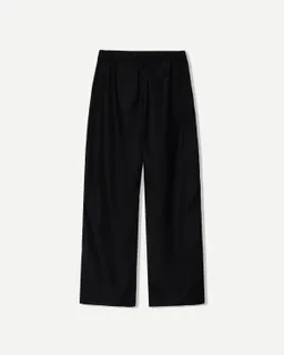 Pantalón wide leg jogger lino de Bershka en Pantalones para argentina