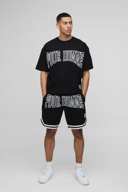 Conjunto basketball oversized homme de Boohooman en Bermudas y Shorts para argentina