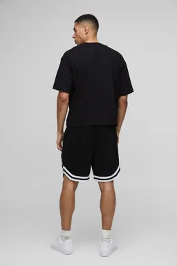 Conjunto basketball oversized homme de Boohooman en Bermudas y Shorts para argentina