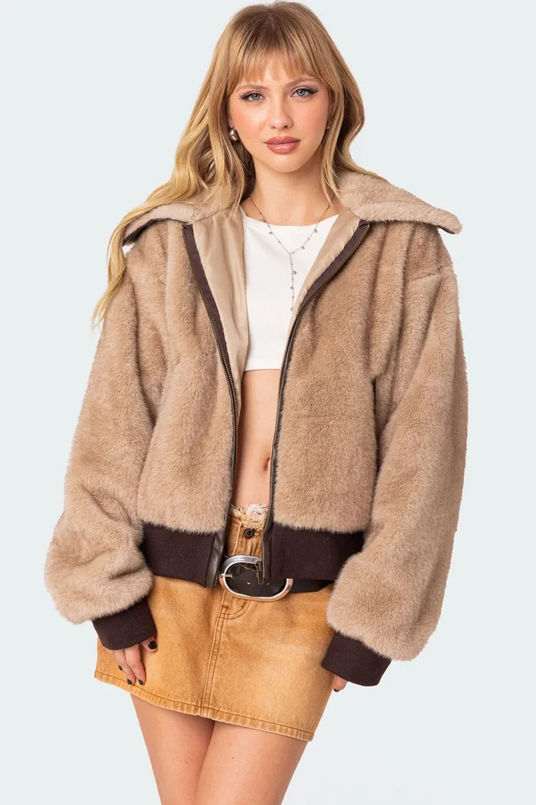 Campera piel sintética de Edikted en Chaquetas para argentina