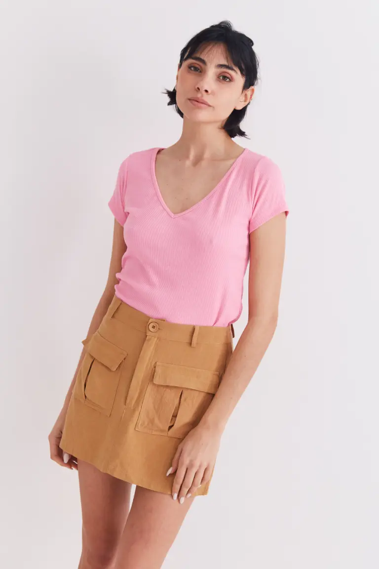 Falda Básica Tiro Alto de Audaz en Faldas para argentina