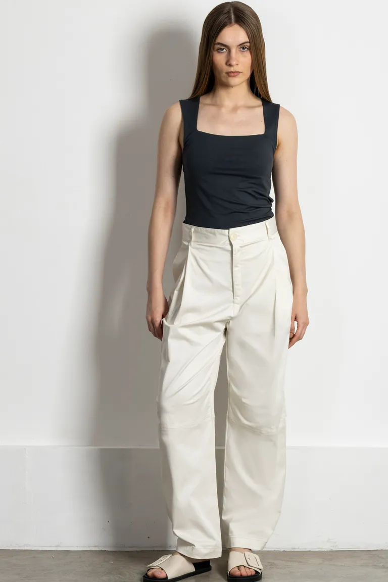 Pantalón de bengalina de silueta ancha y bolsillos laterales de Kill en Pantalones para argentina