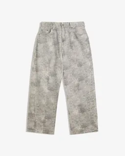 Pantalón superbaggy estampado de Bershka en Pantalones para argentina