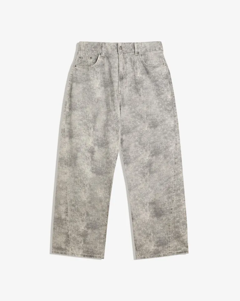 Pantalón superbaggy estampado de Bershka en Pantalones para argentina