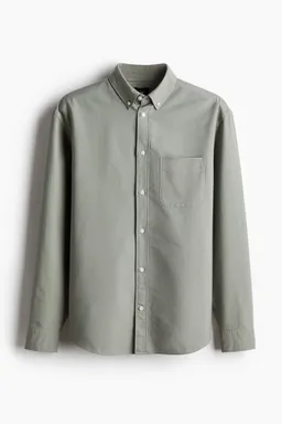 Camisa oxford regular fit de H&M en Camisas para argentina