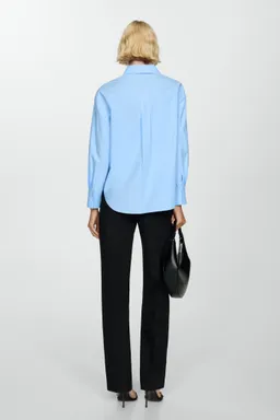 Camisa lyocell con botones ocultos de Mango en Camisas para argentina