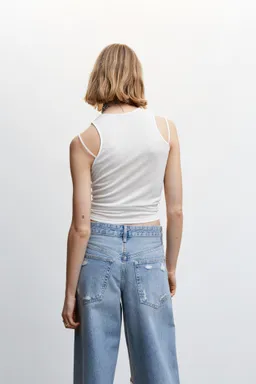Top lyocell tirantes dobles de Mango en Tops para argentina