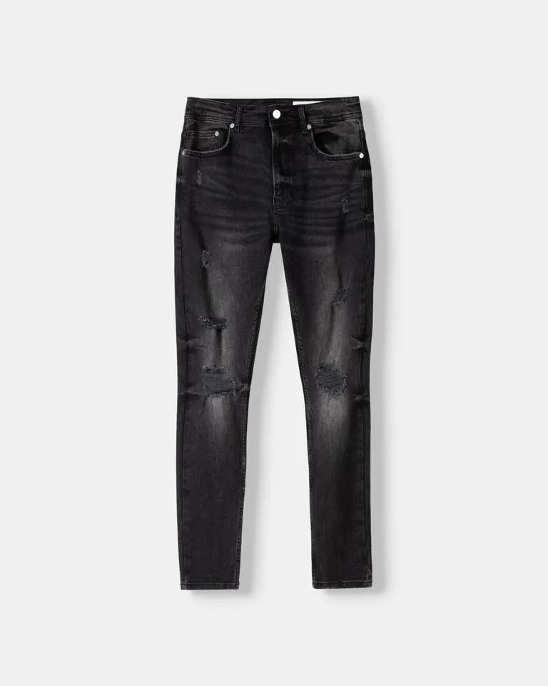 Jeans super skinny rotos de Bershka en Pantalones para argentina