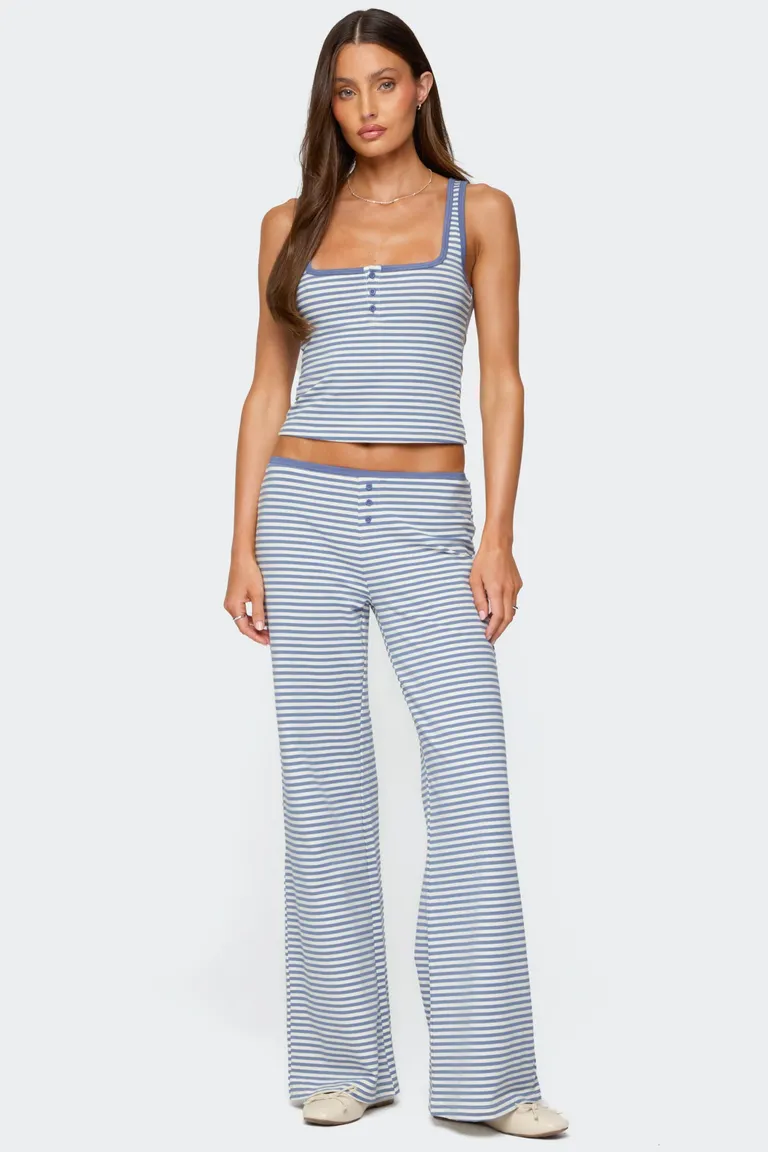 Pantalón rayado monti de Edikted en Pijamas y Sleepwear para argentina