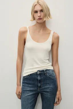Jean claudia slim crop de Mango en Pantalones para argentina