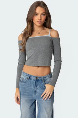Remera manga larga capas de Edikted en Tops para argentina