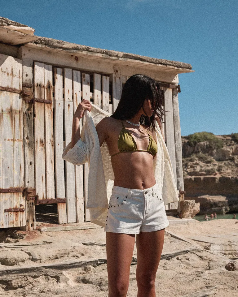 Short con volumen tachas de Bershka en Shorts para argentina