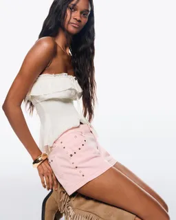 Short con volumen tachas de Bershka en Shorts para argentina