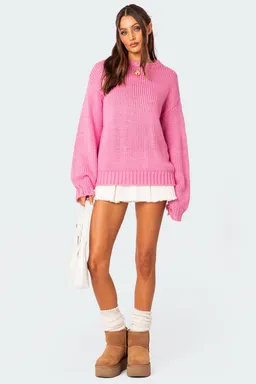 Sweater aiden tejido grueso de Edikted en Buzos y Sweaters para argentina