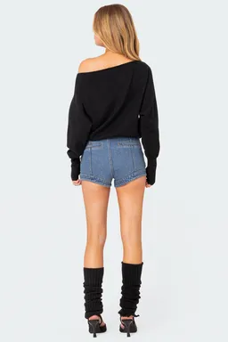 Sweater oversize hombros descubiertos de Edikted en Buzos y Sweaters para argentina