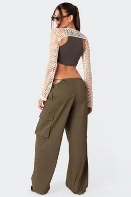Pantalón cargo recortes carlo de Edikted en Pantalones para argentina