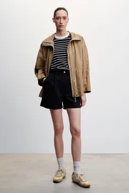 Shorts slouchy con pinzas de Mango en Shorts para argentina