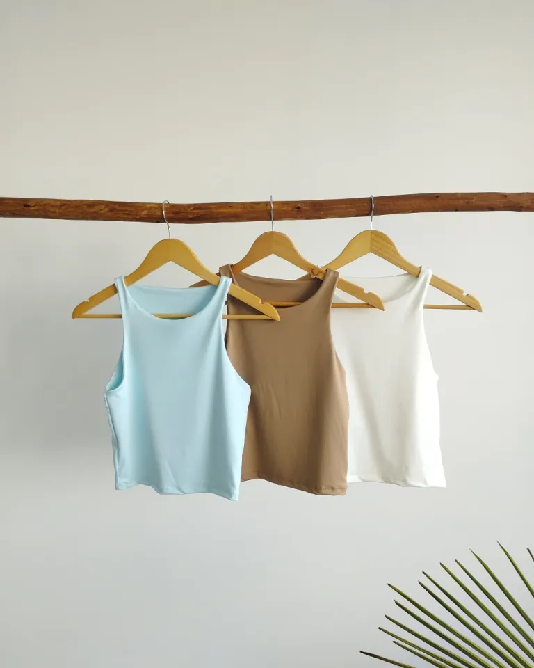 Top básico de microfibra en varios colores y tallas para mujeres de Lemmon en Tops para argentina