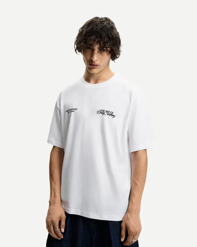Remera manga corta estampada de Bershka en Remeras y Polos para argentina