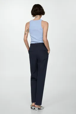 Pantalón recto vestir de Mango en Pantalones para argentina