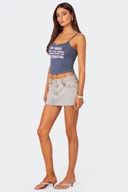 Mini falda denim micah de Edikted en Shorts para argentina